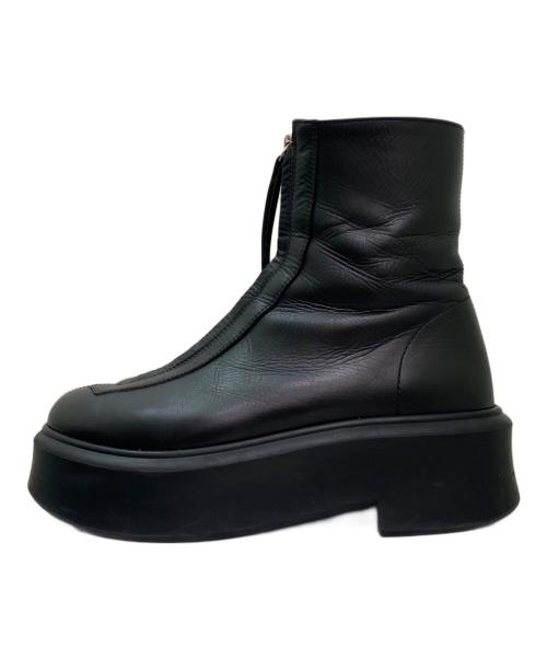 THE ROW（ザ ロウ）THE ROW (ザ ロウ) ZIPPED BOOT 1 ブラック サイズ:36の古着・服飾アイテム