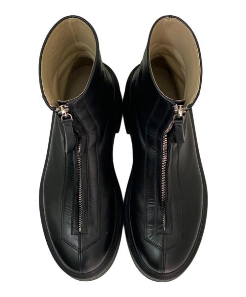 THE ROW（ザ ロウ）THE ROW (ザ ロウ) ZIPPED BOOT 1 ブラック サイズ:36の古着・服飾アイテム