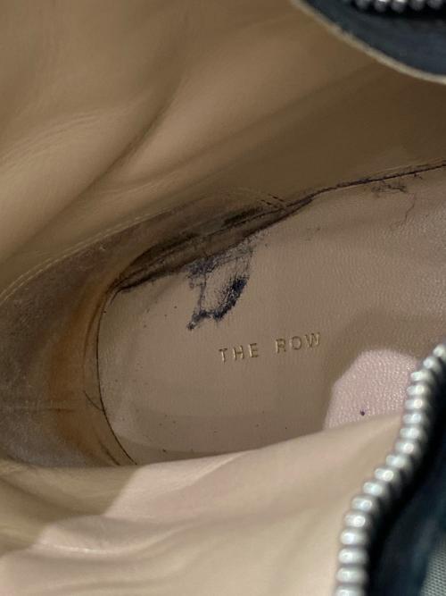 THE ROW（ザ ロウ）THE ROW (ザ ロウ) ZIPPED BOOT 1 ブラック サイズ:36の古着・服飾アイテム