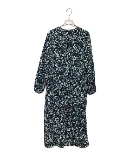 SOEJU（ソージュ）SOEJU (ソージュ) レオパード柄ワンピース ブラック サイズ:FREEの古着・服飾アイテム