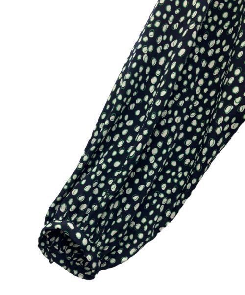 SOEJU（ソージュ）SOEJU (ソージュ) レオパード柄ワンピース ブラック サイズ:FREEの古着・服飾アイテム