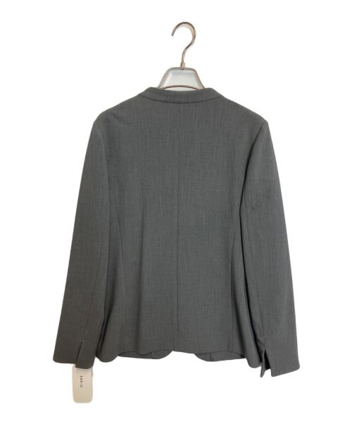SOEJU（ソージュ）SOEJU (ソージュ) ウールライクノーカラージャケット グレー サイズ:M 未使用品の古着・服飾アイテム