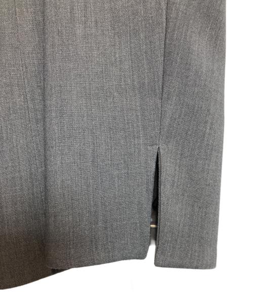 SOEJU（ソージュ）SOEJU (ソージュ) ウールライクノーカラージャケット グレー サイズ:M 未使用品の古着・服飾アイテム