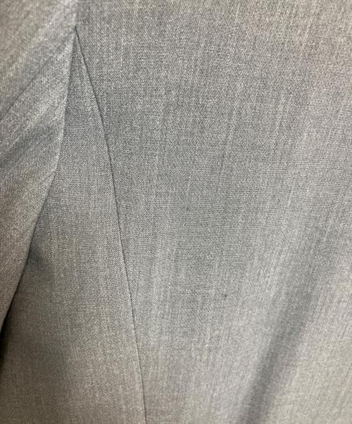 SOEJU（ソージュ）SOEJU (ソージュ) ウールライクノーカラージャケット グレー サイズ:M 未使用品の古着・服飾アイテム