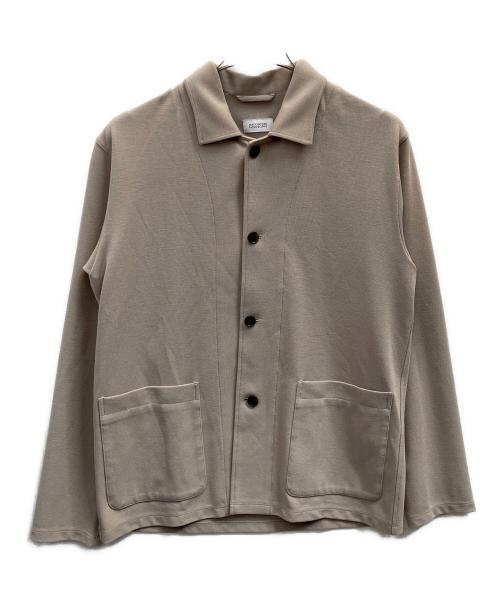 MACKINTOSH PHILOSOPHY（マッキントッシュ フィロソフィー）MACKINTOSH PHILOSOPHY (マッキントッシュ フィロソフィー) ストレッチミラノリブ ポロカーディガン ベージュ サイズ:40の古着・服飾アイテム