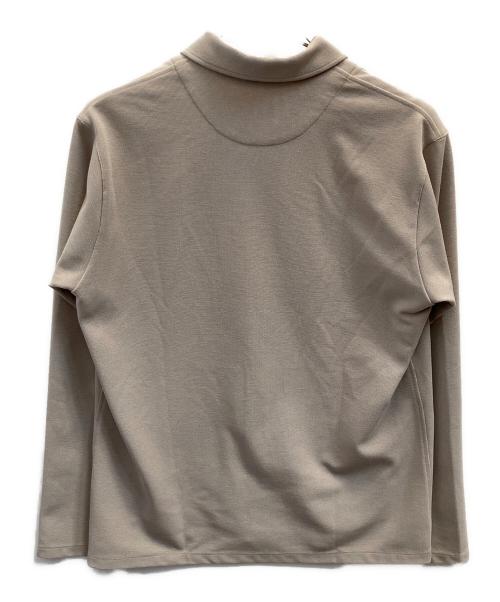 MACKINTOSH PHILOSOPHY（マッキントッシュ フィロソフィー）MACKINTOSH PHILOSOPHY (マッキントッシュ フィロソフィー) ストレッチミラノリブ ポロカーディガン ベージュ サイズ:40の古着・服飾アイテム