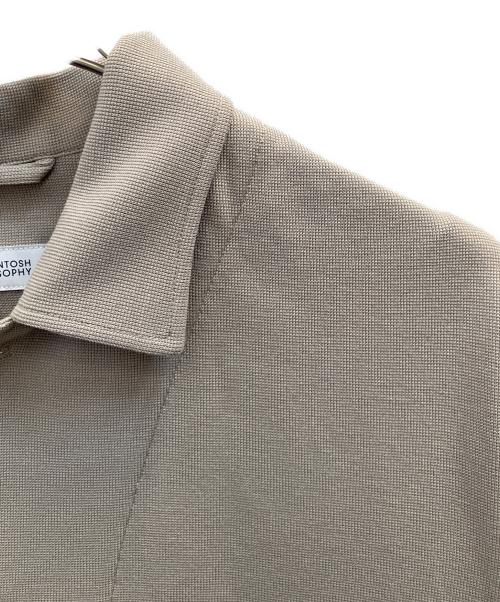 MACKINTOSH PHILOSOPHY（マッキントッシュ フィロソフィー）MACKINTOSH PHILOSOPHY (マッキントッシュ フィロソフィー) ストレッチミラノリブ ポロカーディガン ベージュ サイズ:40の古着・服飾アイテム