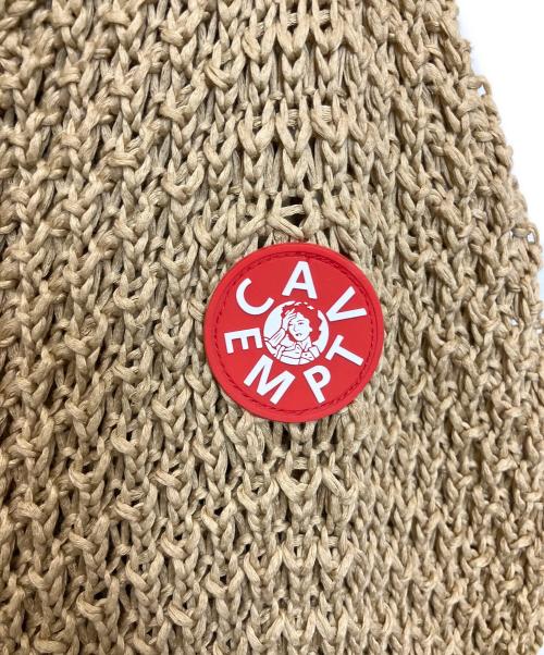 C.E（シーイー）C.E (シーイー) SIDE MESH LOOSE WAFFLE KNIT ベージュ サイズ:Mの古着・服飾アイテム