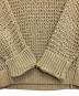 中古・古着 C.E (シーイー) SIDE MESH LOOSE WAFFLE KNIT ベージュ サイズ:M：18000円