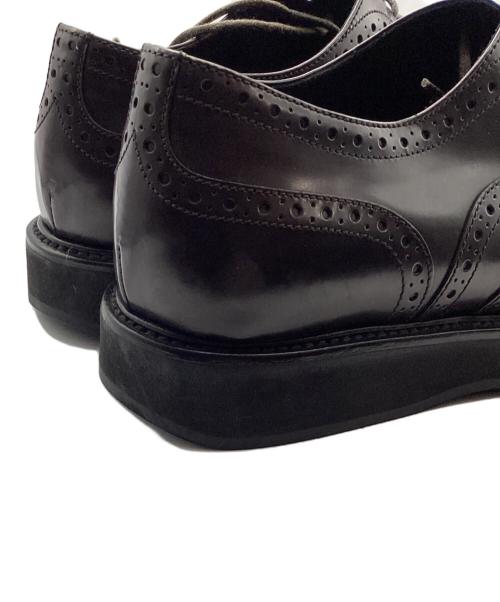 PRADA（プラダ）PRADA (プラダ) ウィングチップシューズ ブラック サイズ:35の古着・服飾アイテム
