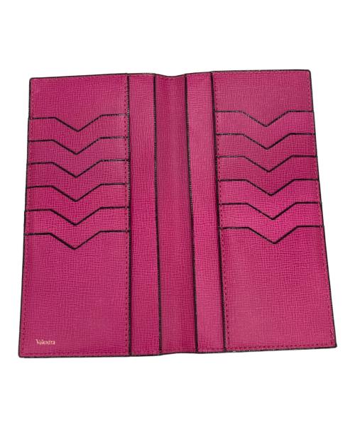 Valextra（ヴァレクストラ）Valextra (ヴァレクストラ) ヴァーティカル 12カード ピンクの古着・服飾アイテム