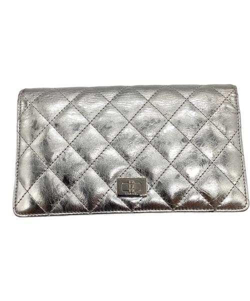 CHANEL（シャネル）CHANEL (シャネル) 長財布 シルバーの古着・服飾アイテム