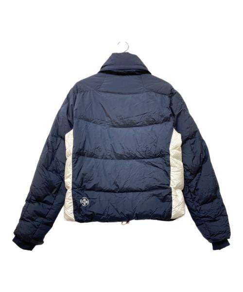 RLX RALPH LAUREN（アールエルエックスラルフローレン）RLX RALPH LAUREN (アールエルエックスラルフローレン) トリコロールダウンジャケット ネイビー サイズ:Mの古着・服飾アイテム