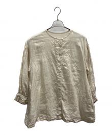 nest Robe（ネストローブ）の古着「袖口配色メローブラウス」｜アイボリー