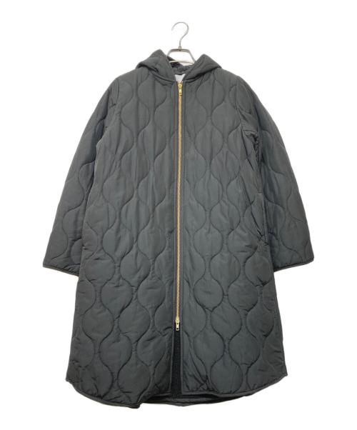 Emma Taylor（エマテイラー）Emma Taylor (エマテイラー) 美シルエット3wayキルティングフードコート ブラック サイズ:38の古着・服飾アイテム