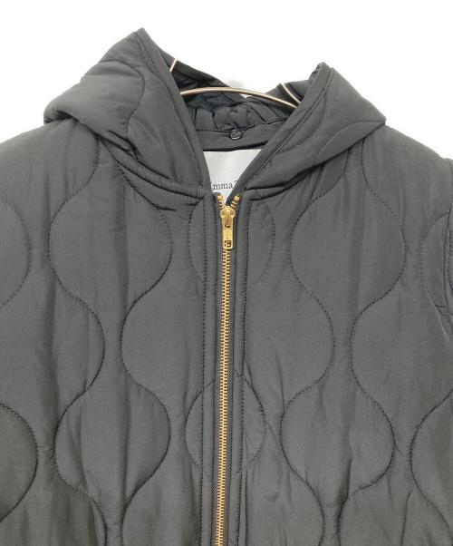 Emma Taylor（エマテイラー）Emma Taylor (エマテイラー) 美シルエット3wayキルティングフードコート ブラック サイズ:38の古着・服飾アイテム