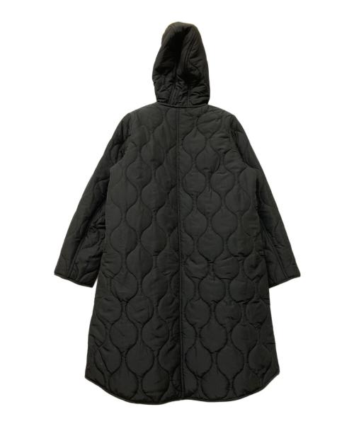 Emma Taylor（エマテイラー）Emma Taylor (エマテイラー) 美シルエット3wayキルティングフードコート ブラック サイズ:38の古着・服飾アイテム