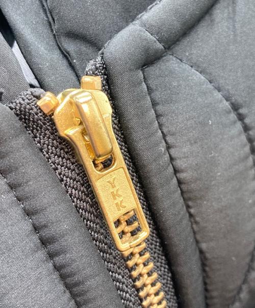 Emma Taylor（エマテイラー）Emma Taylor (エマテイラー) 美シルエット3wayキルティングフードコート ブラック サイズ:38の古着・服飾アイテム