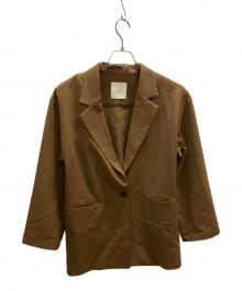 Eaphi（エフィ）の古着「back ribon jacket」｜ブラウン