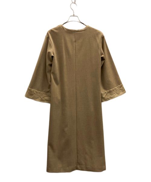 Eaphi（エフィ）Eaphi (エフィ) スリットワンピース ブラウン サイズ:SIZE SHORTの古着・服飾アイテム