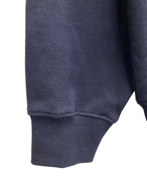 sinoon（シヌーン）sinoon (シヌーン) ロゴスウェット ネイビー サイズ:SIZEFREEの古着・服飾アイテム