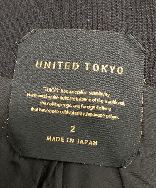 UNITED TOKYO（ユナイテッドトーキョー）UNITED TOKYO (ユナイテッドトーキョー) マーブリングジャガードパンツ ブラック サイズ:2の古着・服飾アイテム