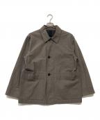 MARGARET HOWELLマーガレットハウエル）の古着「DRY COMPACT COTTON カバーオール」｜ブラウン