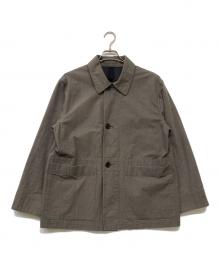 MARGARET HOWELL（マーガレットハウエル）の古着「DRY COMPACT COTTON カバーオール」｜ブラウン