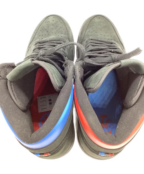 NIKE（ナイキ）NIKE (ナイキ) NIKE AIR JORDAN 1 RETRO HIGH スニーカー ブラック サイズ:US9の古着・服飾アイテム