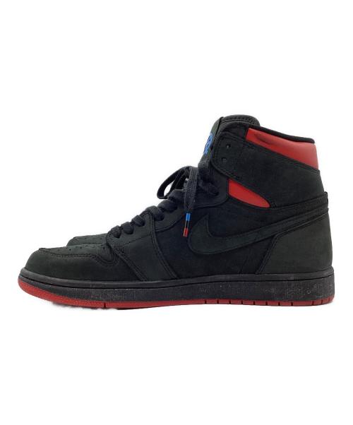 NIKE（ナイキ）NIKE (ナイキ) NIKE AIR JORDAN 1 RETRO HIGH スニーカー ブラック サイズ:US9の古着・服飾アイテム