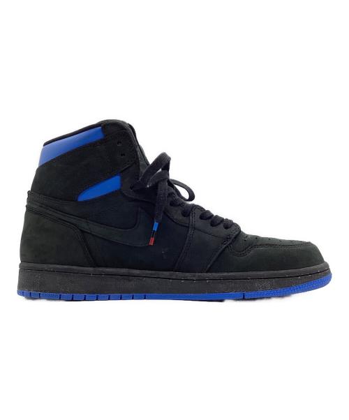 NIKE（ナイキ）NIKE (ナイキ) NIKE AIR JORDAN 1 RETRO HIGH スニーカー ブラック サイズ:US9の古着・服飾アイテム
