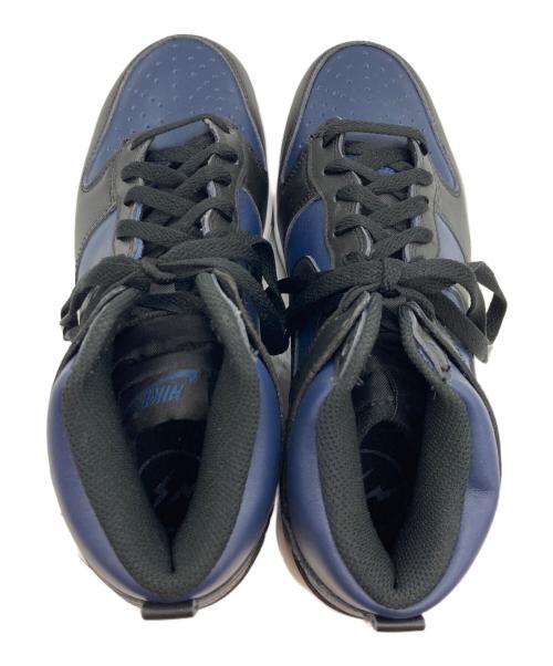 NIKE（ナイキ）NIKE (ナイキ) FRAGMENT DESIGN (フラグメントデザイン) DUNK HI / F ネイビー サイズ:26.5の古着・服飾アイテム