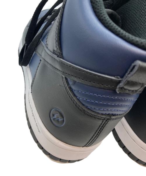 NIKE（ナイキ）NIKE (ナイキ) FRAGMENT DESIGN (フラグメントデザイン) DUNK HI / F ネイビー サイズ:26.5の古着・服飾アイテム