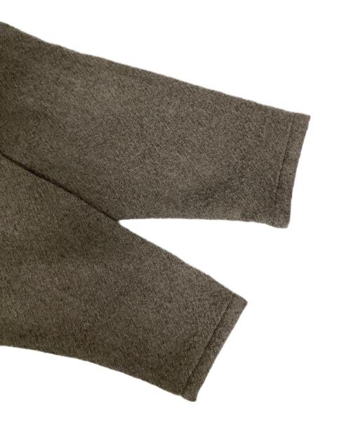 THE HANDWORKS（ザ ハンドワークス）THE HANDWORKS (ザ ハンドワークス) フロントギャザーワンピース ブラウン サイズ:Freeの古着・服飾アイテム