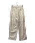 pelleq (ペレック) MOLE STRIPE DOUBLE USE TROUSERS ベージュ サイズ:34：10000円