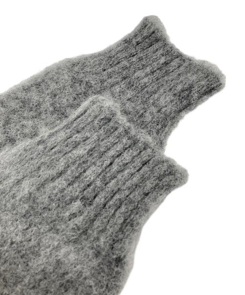 SHETLAND WOOLLEN CO（シェットランドウーレン）Shetland Woollen Co (シェットランドウーレン) ウールニット グレー サイズ:Mの古着・服飾アイテム