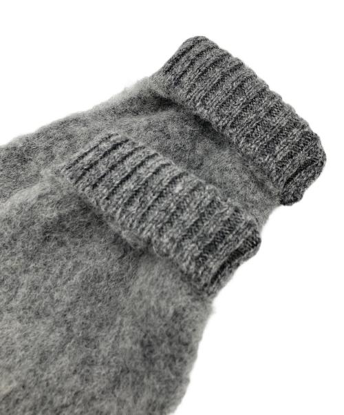 SHETLAND WOOLLEN CO（シェットランドウーレン）Shetland Woollen Co (シェットランドウーレン) ウールニット グレー サイズ:Mの古着・服飾アイテム