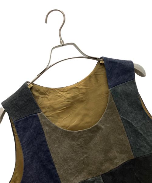 VINCENT JALBERT（ヴィンセント ジャルバート）VINCENT JALBERT (ヴィンセント ジャルバート) TUNIQUE PATCH マルチカラー サイズ:38の古着・服飾アイテム