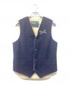 SCHOTT BROS.×BACKDROPショット×バックドロップ）の古着「ボアベスト」｜ブラック