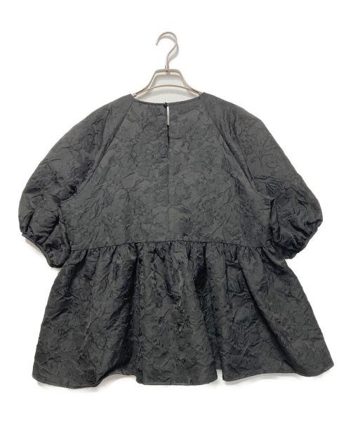 OHGA（オオガ）OHGA (オオガ) FLOWER BLOUSE ブラック サイズ:Freeの古着・服飾アイテム