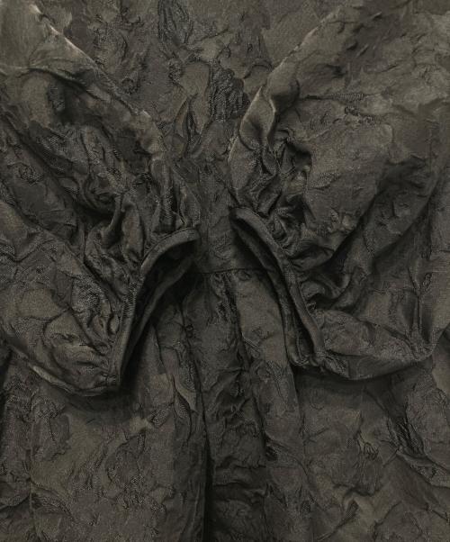 OHGA（オオガ）OHGA (オオガ) FLOWER BLOUSE ブラック サイズ:Freeの古着・服飾アイテム