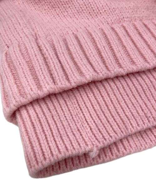 ASTRAET（アストラット）ASTRAET (アストラット) ダブルリブ ハイネックニット ピンク サイズ:FREEの古着・服飾アイテム