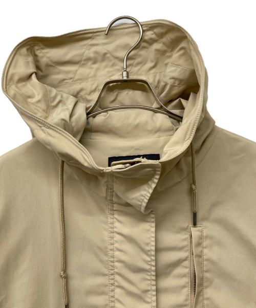 green label relaxing（グリーンレーベルリラクシング）green label relaxing (グリーンレーベルリラクシング) SC 撥水 ビッグ モッズコート ベージュ サイズ:38の古着・服飾アイテム