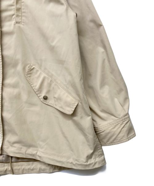 green label relaxing（グリーンレーベルリラクシング）green label relaxing (グリーンレーベルリラクシング) SC 撥水 ビッグ モッズコート ベージュ サイズ:38の古着・服飾アイテム