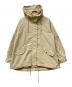 green label relaxing（グリーンレーベルリラクシング）の古着「SC 撥水 ビッグ モッズコート」｜ベージュ
