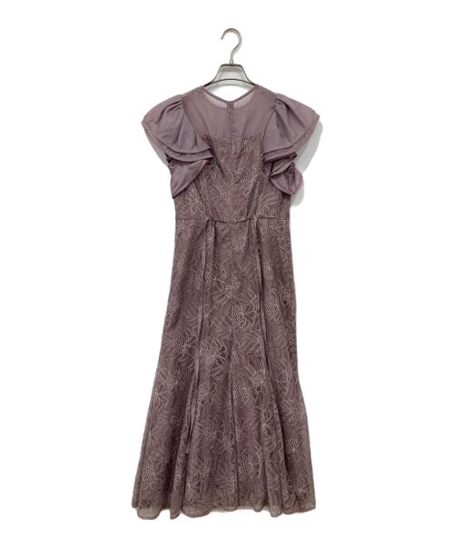 Mystrada（マイストラーダ）Mystrada (マイストラーダ) フレアスリーブドレス ピンク サイズ:38の古着・服飾アイテム