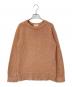 MEYAME（メヤメ）の古着「WOOL / CASHMERE CREW NECK PO」｜オレンジ