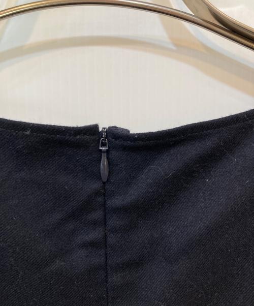 GALERIE VIE（ギャルリーヴィー）GALERIE VIE (ギャルリーヴィー) ウールフランネルオールインワン ネイビー サイズ:Fの古着・服飾アイテム