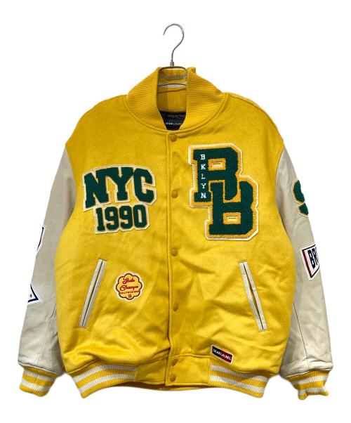 DEAR LAUREL（ディアローレル）DEAR LAUREL (ディアローレル) スタジャン イエロー×アイボリー サイズ:なしの古着・服飾アイテム