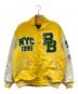 DEAR LAUREL（ディアローレル）の古着「スタジャン」｜イエロー×アイボリー
